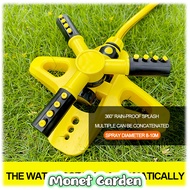 Garden Sprinkler, Lawn Sprinkler 360 Degree Rotating Adjustable Water Sprinklers for Yard