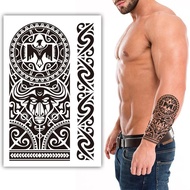 Temporary Tattoo TRIBAL BANTENG arm J-523 size 21x15cm hight Quality Basic Tattoo lasts 4-7 days