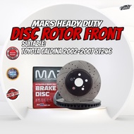 MARS DISC ROTOR FRONT & REAR FOR TOYOTA CALDINA 2002-2007 ST246