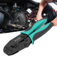 Ratchet Crimping Plier  AISI4140 Alloy Steel Tool for Insulated Terminal