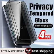 1-4Pcs Privacy Screen Protector For iPhone 17 Pro Max Anti-peep Tempered Glass iPhone17 17Pro iPhone