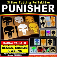 Reflective Cutting Sticker: "PUNISHER"