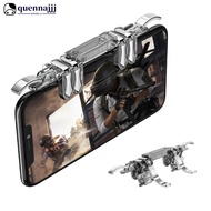 QUENNA K19 Adjustable 6 Fingers Phone Gamepad for Pubg Quick Reflection Gaming Controller Trigger Fi
