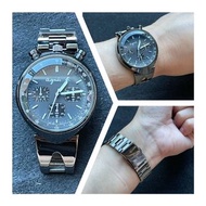Agnes b classic watch stainless steel 經典黑鋼 手錶