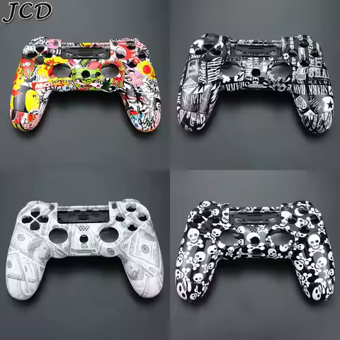 JCD For PS4 JDM-001 011 Controller Case Front back Upper Under Cover Housing Controller Shell For PS