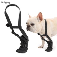 BLING Dog Forepaw Recovery Shoe Breathable Soft Dog Bootie Water Resistant Paws Protective Boot for 