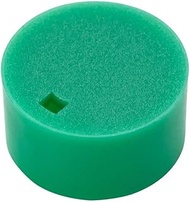 Globe Scientific Cap Insert for RingSeal Cryogenic Vials with O-Ring Seal, Green, Case of 500, 3033-