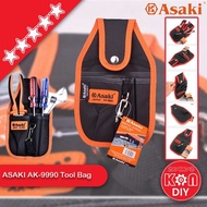 ASAKI JAPAN AK-9990 WAIST TOOL BAG 6 COMPARTMENT TOOL BAG | ASAKI HEAVY DUTY TOOLS BAG / BAG PAKU (A