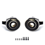 Treal Axial SCX24 Brass Front Steering Knuckles 18g for SCX24 C10 Deadbolt Gladiator Brocon