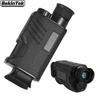 BekinTek Handheld Night Vision Monocular Rechargeable Telescope NVG Goggles Full Dark Observing 8x D