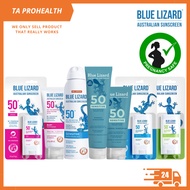 BLUE LIZARD Sensitive Mineral Sunscreen SPF50+ / Sunscreen Spray / Kids Mineral Sunscreen Stick / Ba