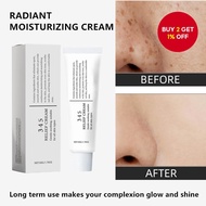 345 Relief Cream Moisturizer for Face Facial Cream Gentle Face Care Anti-Yellowing Moisturizer camet