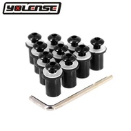 Universal 10PCS M5 5mm Windscreen Windshield Bolts Screw Kits For Kawasaki Z650 Z750 Z800 Z900 Z1000
