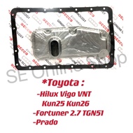 DECCO Auto Filter Hilux VIGO VNT Kun25 Kun26 Fortuner Prado Auto Transmission Filter ATF Filter Kere