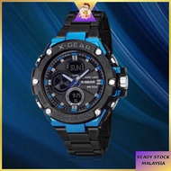 【小明 XIAO MENG】 XG3847 Steel XGEAR 100% Original For Men Watch Ready Stock