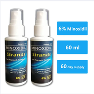 Original Minoxidil Strands Hair Treatment 6% Minoxidil Premium Hair Grower Topical Solution Hair Gro