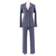 全新☆ 三宅一生PLEATS PLEASE PP43-JD892 PP43-JF893 外套和褲子套裝，顏色，外套：3 件，褲子：1 件，日本製造，正品女裝