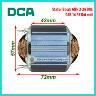Stator Máy Khoan Boshh GBH 2-26 DRE Hoặc GSB 16 RE Đời mới Các Hãng DCA/Dongcheng 05-26 100% Dây Đồn