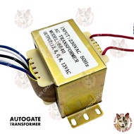 13V 8V 0V 8V 13V (230VAC)(13VAC) 50Hz 6640 TRANSFORMER AUTOGATE FOR ARM AUTOGATE