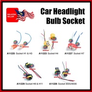 ✴️ 1 Pair / 2Pc ✴️ H1 H3 H4 H7 Lamp Bulb Socket