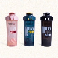 Proteinvn Gym Sports Water Bottle with Graduated Handle 500ml code 19