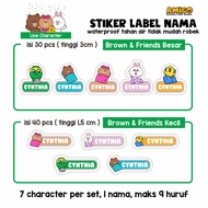 Name Label Name Sticker Stationery ATK Sticker Line Character Line Character Thomas and Friends Custom Name