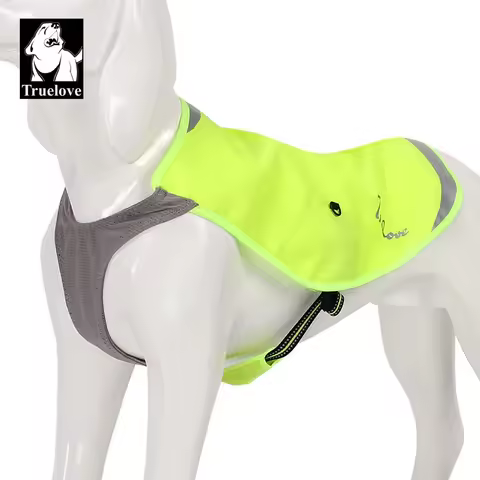 Truelove Dog Track Jacket Summer Waterproof 1000D Nylon66 Night Reflection Cool Comfortable Environm
