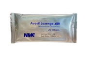 Avosil Lozenge 2 x 10's 2mg (For Sore Throat and Anti-inflammatory) Exp: 04/2024