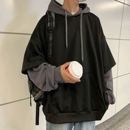 S - XXXXXL(6XL) Plain Hoodie Jumbo Bigsize Fleece Jacket Korean Style Women Men Oversize Ulzzang Sty