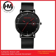 Hannah Martin Stylish with Calendar Men's Quartz Watch