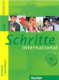 Schritte international 1. Kursbuch + Arbeitsbuch mit Audio-CD zum Arbeitsbuch und interaktiven Übungen (新品)