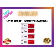 CANON CARTRIDGE 054H HIGH CAP SERIES FULL SET ORIGINAL LASER TONER - (B,C,M,Y)