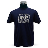 T-shirt Bestie, Best Friends Forever Navy Blue T- Shirt - Groovytee