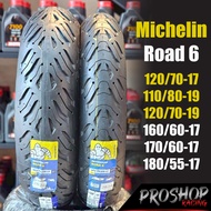 ยาง Michelin Road 6 ขนาด 120 160 180 ขอบ 17 CB500X R1200GS Tenere
