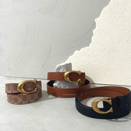 Coach Women Reversable Belt Ikat Pinggang Kulit Wanita Original Ready