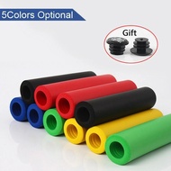 MEROCA Handgrip Non-slip Mtb Bicycle Handlebar Hoses with Cap Silicone Bike Cuffs Mtb Ultralight Han