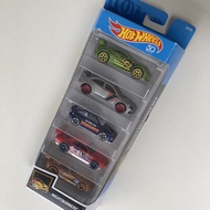 Mattel Hot Wheels Nightburnerz 5-pack Lancer Evo X