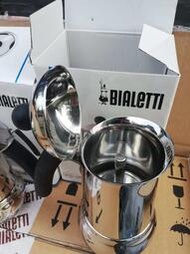 意大利BIALETTI 比樂蒂摩卡壺class不銹鋼咖啡壺246杯份
