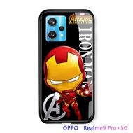 Ốp lưng Hontinga Ốp lưng cho realme9 Realme 9 4G Realme 9 Pro 5G Ốp lưng hoạt hình cho bé gái Marvel
