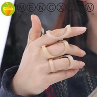 MENGXUAN Oval Finger Splint, Ring Sleeve Waterproof Finger Splint Support, Finger Support Protector Skin Finger Cuff Oval Finger Joint Stabilizer Deformed Hammer Finger