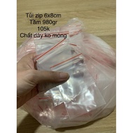 6x8 zip bag