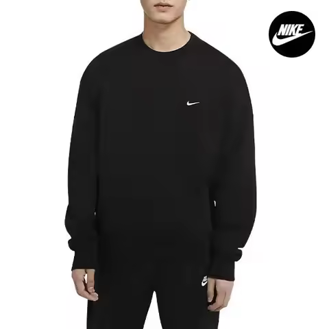 NIKE Wrap NRG Swoosh Men Fleece Sweatshirt Long-Sleeve T-Shirt CV0554-010