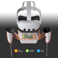 Meta Quest 3 VR Helmet Charging Dock Meta Quest 3 Handle Luminous Dock Charger TY-38353254