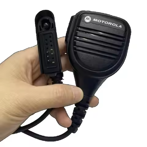 Motorola PMMN4021A Handheld PTT Speaker Microphone for GP328 GP338 GP340 GP360 GP680 HT750 HT1250 Pt