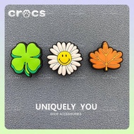 cross jibbitz Four leaf clover daisy jibbitz cross charm cross jibbitz set jibits cross DIY Accessor