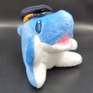 Doll Fish In A Hat Mascot Train Lines In Japan Authentic License Soft And Shiny Fur Very Beautiful. 