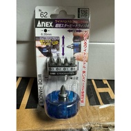 ANEX Ultra Short Replacement Screwdriver Bit No.62
