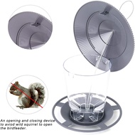 New Hanging Feeder burung liar kalis air Dispenser Gazebo bekas luar Hang tali makan stesen rumah jenis hiasan taman.
