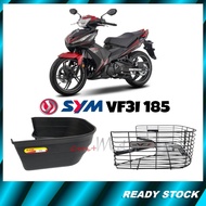 cm+Motor SYM VF3I 185 V1 V2 Pro Le PVC Bakul/Besi Basket Motor Raga