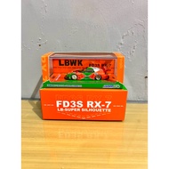 Inno64 Mazda RX-7 FD3S LBWK Orange